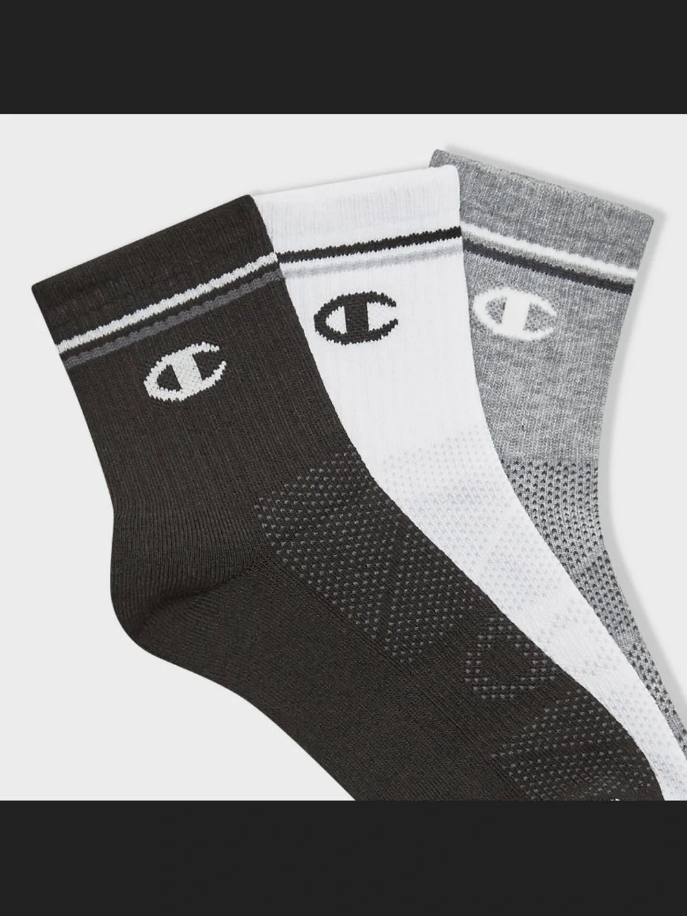 Champion All Sport Performance Mid Crew Socks 3pk